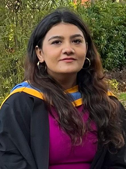 Profile shot of Neha Soni