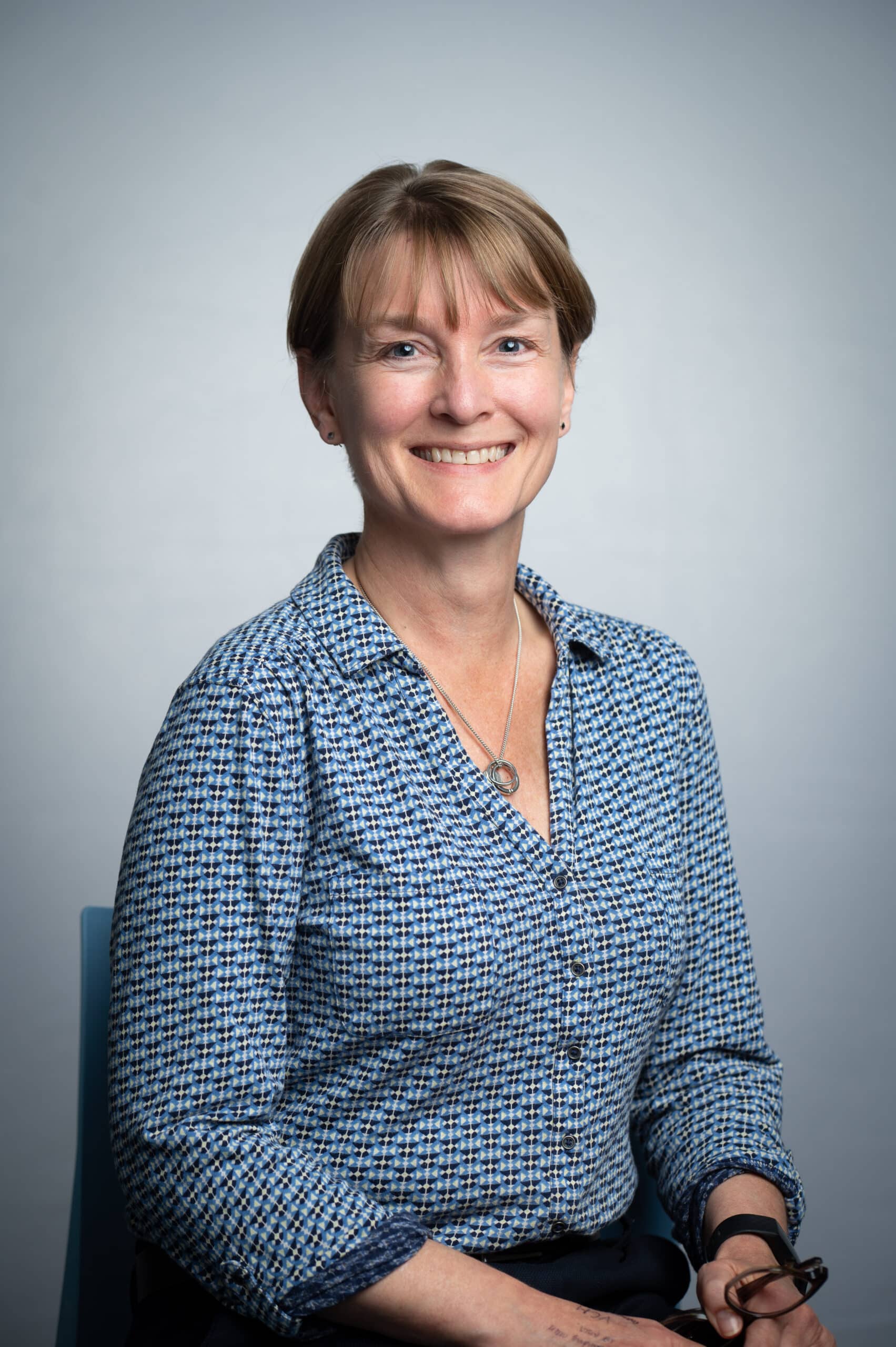 Profile shot of Sarah Singleton