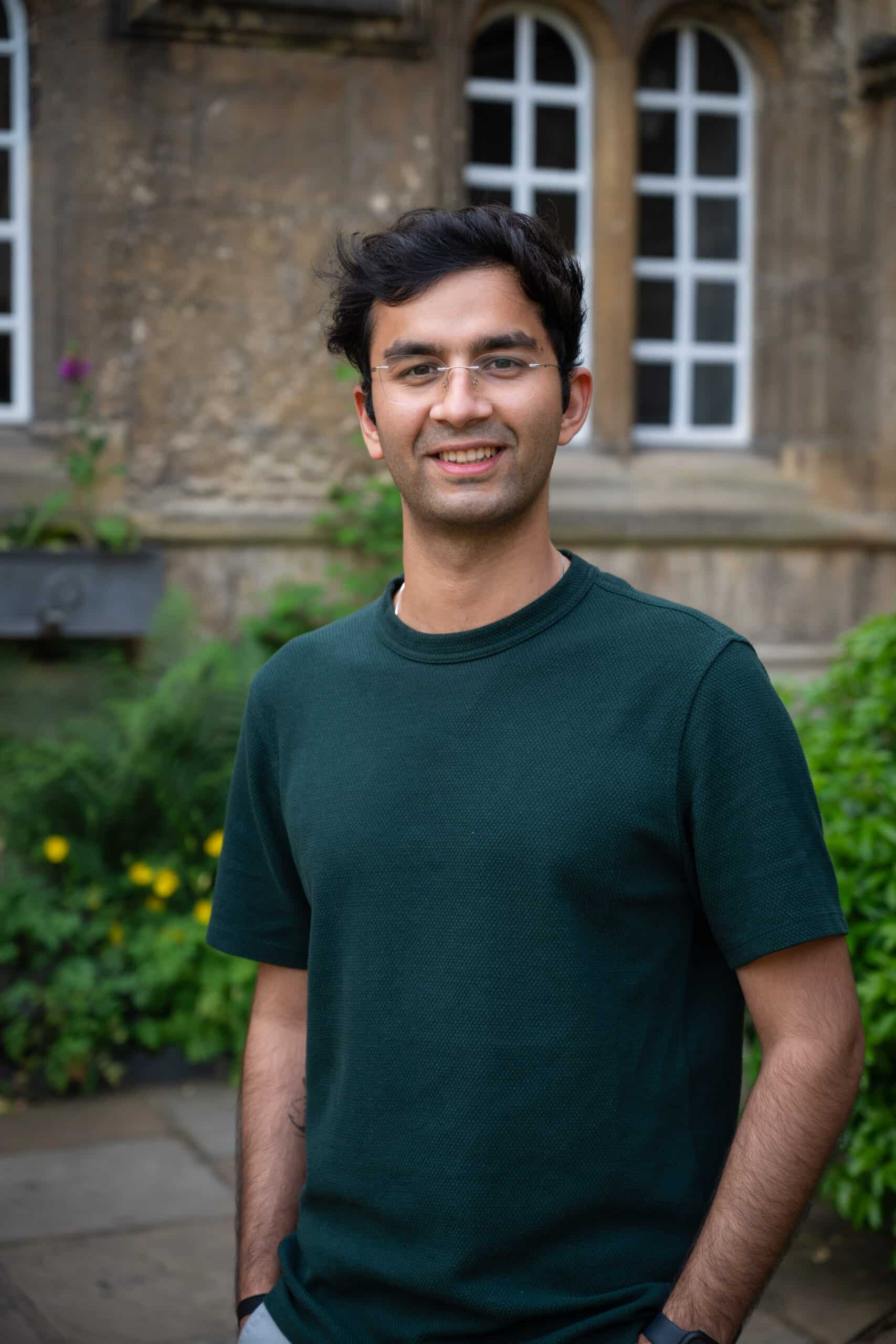Profile shot of Tushar Babbar